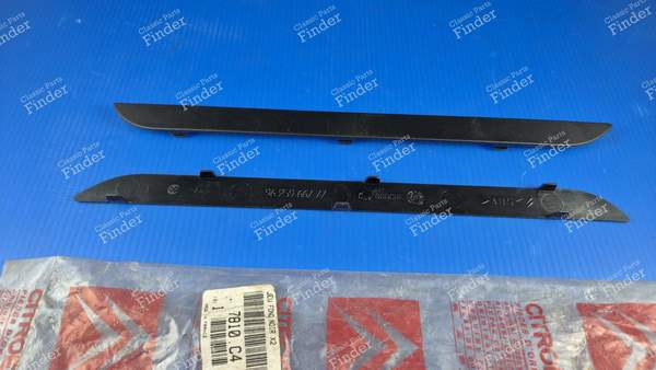 Set of 2 black grille covers - Phase II - CITROËN Xantia - 7810C4- 1