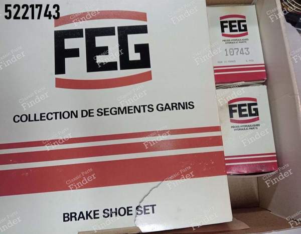 Kit freins arrière BMW 518 518i (E28), 520 520i, 524TD sans ABS - BMW 5 (E28) - REO5221743- 4