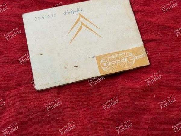 Genuine car radio Owner's manual - CITROËN DS / ID - Radioën S191- 7
