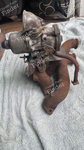SU Carburettor FZX1414 for Austin Metro 998cc. With inlet and exhaust manifold - AUSTIN Metro - FZX1414- thumb-3