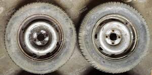 4 steel rims - RENAULT 9 / Alliance / Broadway / 11 / Encore (R9 / R11) - 9345- thumb-7