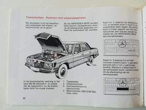 Owner's manual - S-Class in Dutch - MERCEDES BENZ S (W116) - A1165843496 / 65004797- thumb-5