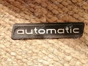 Sigle 'Automatic' - CITROËN CX