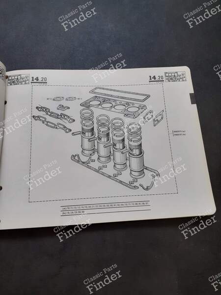 Ersatzteilkatalog - RENAULT 8 / 10 (R8 / R10) - PR832- 1