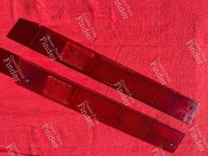 Zwei originale rote SEIMA-Rückseiten-Cabochons - CITROËN SM - thumb-1