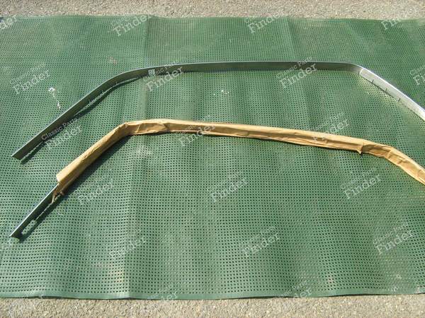 Moulures inox de toit Fulvia Coupé - Chromées gauche droite - LANCIA Fulvia Coupé - 962222