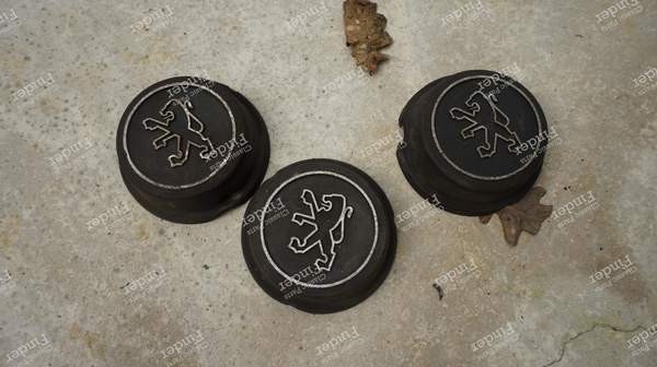 3 caches moyeu - PEUGEOT 205 - 55610- 0