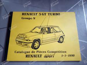Competition catalogs - RENAULT 5 (Supercinq) / Express / Rapid (R5)