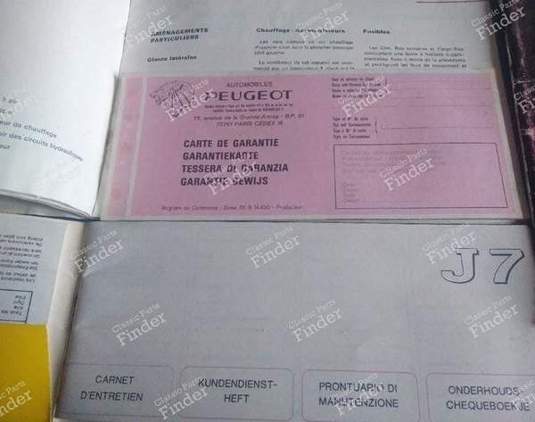 Manuel d'utilisation - PEUGEOT J7 - 2