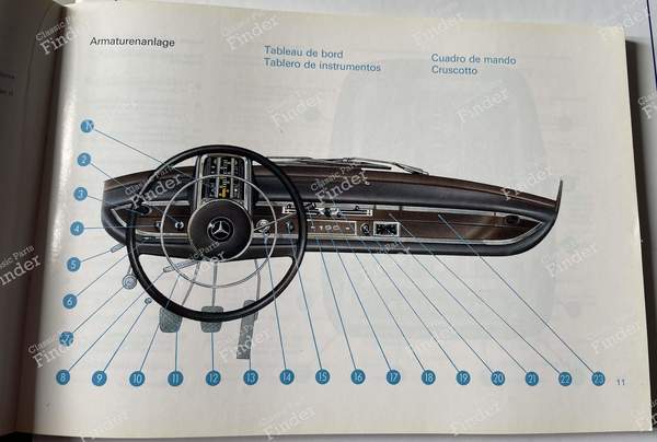 Pflegeanleitung 190 W110 - MERCEDES BENZ W110 - 1