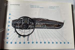 Pflegeanleitung 190 W110 - MERCEDES BENZ W110 - thumb-1