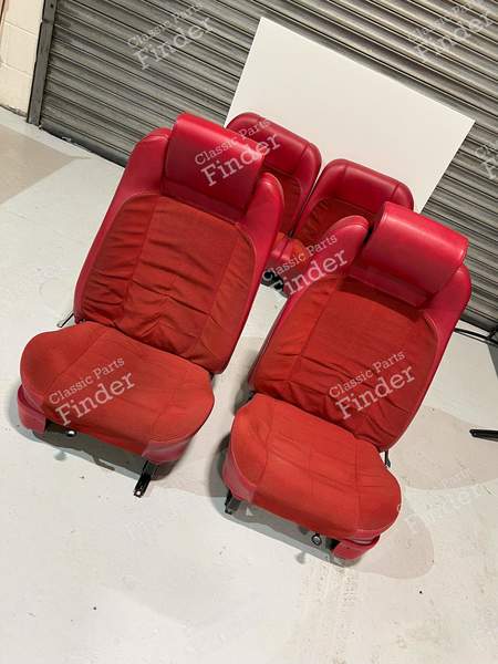 Original rote Innensitze - Kompletter Satz - FORD Capri - 0