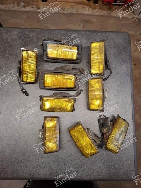 Yellow fog lights - RENAULT 19 (R19) - 067552 / 061267- 0