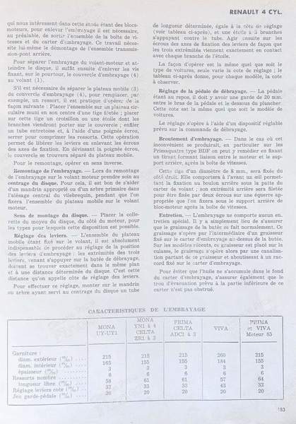 SERVICE 1939 technical review - RENAULT Celtaquatre - 07/1939- 2