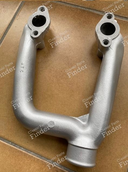 Radiator flange Radiator pipe "Y-pipe" cooling line for PRV engine V6 - VOLVO 240 / 260 - 1
