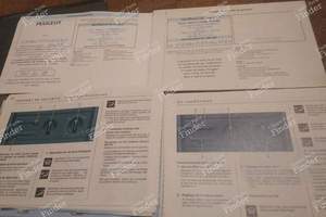 Manuel d'utilisation - Phase 1 - PEUGEOT 406 - FR. 97406.0011 (?)- thumb-1
