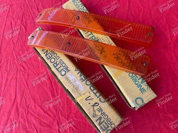 Paar Rückstrahler Blinklicht Nachtlicht vorne Exportmodell - CITROËN SM - 435D / 5407379- 3