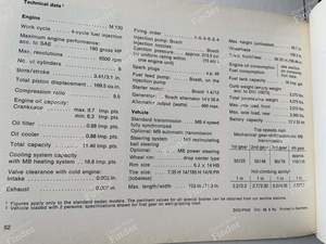 Owner's manual 280SE W108 - MERCEDES BENZ W108 / W109 - 1085843496- thumb-2