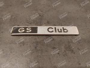 GS Club monogram - CITROËN GS / GSA
