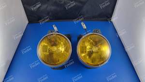 Paire de phares longue portée HELLA complets - FORD Taunus TC1 / Cortina MK III - 71BG15A212AA- thumb-1