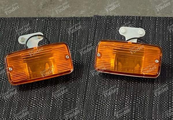 2 Cibié amber reversing lights for Peugeot 304 Coupé/Cabriolet, Alpine, DS... - PEUGEOT 304 - 12.06.A- 0