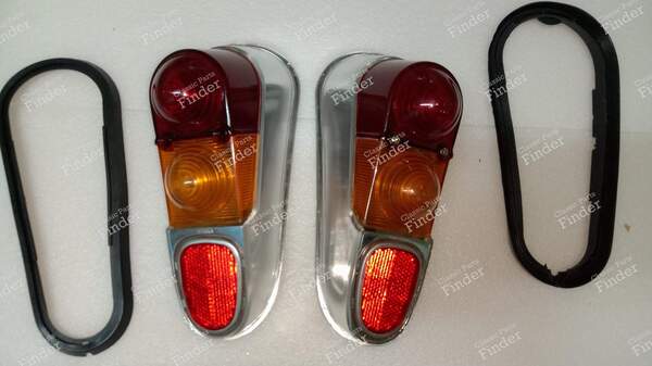 Ein Paar Rückleuchten - RENAULT 4 / 3 / F (R4) - 065069 / 1422240067- 5