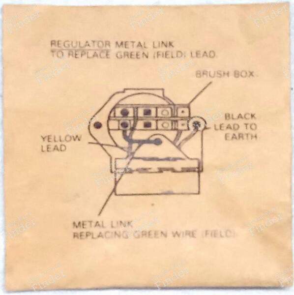 Régulateur d'alternateurs - AUSTIN FX4 (taxicab) - R6102- 2