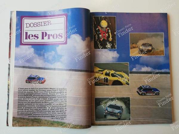 Revue 'Echappement' - Juillet 1987 - PEUGEOT 405 / Pars / Khazar - #225- 6