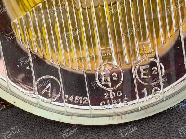 Cibié 200 Headlight Lenses - RENAULT 4 / 3 / F (R4) - 200- 1