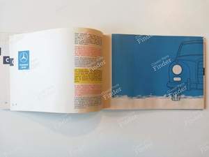 Manuel d'entretien - MERCEDES BENZ 190 SL (W121 BII / R121) - KD1004 958 /- thumb-7