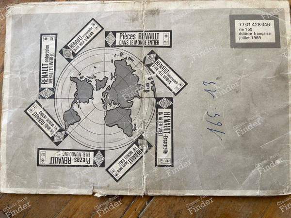 Renault 8 S original owner's manual - RENAULT 8 / 10 (R8 / R10) - 7701428046 ne159- 6