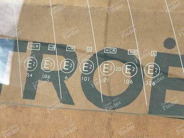 Paire de glaces de phares - 1968 à 1975 - CITROËN DS / ID - DX-541-25 A- 4