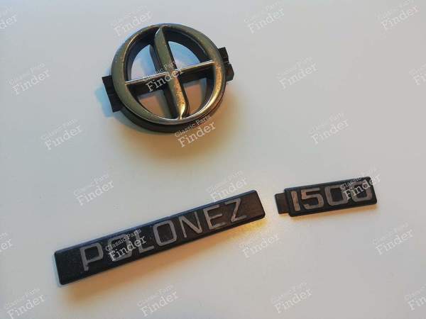 Signet für Kühlergrill und Kofferraumdeckel - FSO Polonez - 1