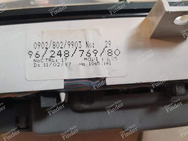 Compteur version VTS - CITROËN Saxo - 9624876980- 4