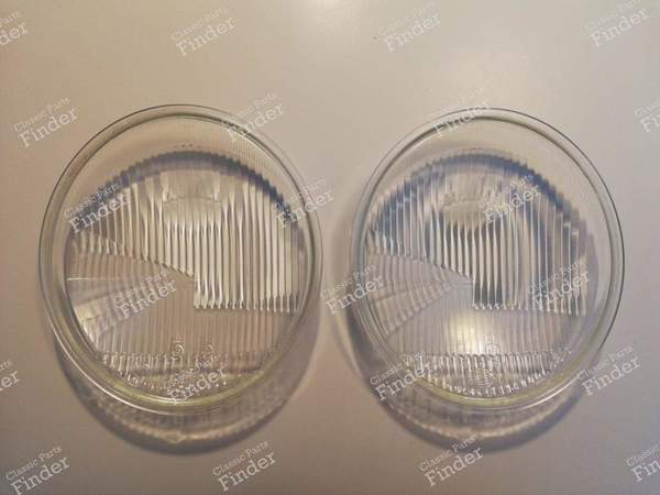 Pair of headlight lenses - VOLKSWAGEN (VW) Käfer / Beetle / Coccinelle / Escarabajo - K11667 / 11-92587 / 4475 R7- 1