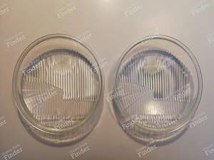 Pair of headlight lenses - VOLKSWAGEN (VW) Käfer / Beetle / Coccinelle / Escarabajo - K11667 / 11-92587 / 4475 R7- thumb-1