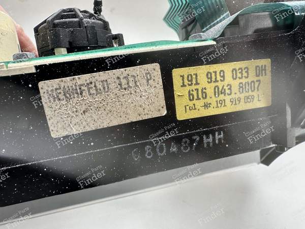 Zähler GTI 16s - VOLKSWAGEN (VW) Golf II / Jetta - 191919033DH / 6160438007 / 191919059L- 3