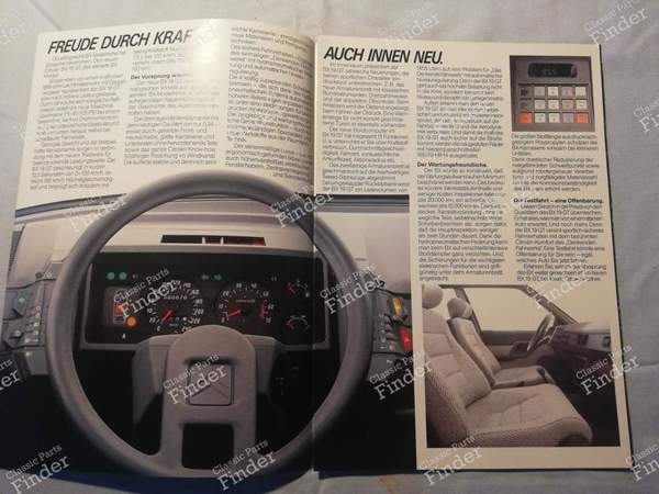 Brochure BX GT - CITROËN BX - 1