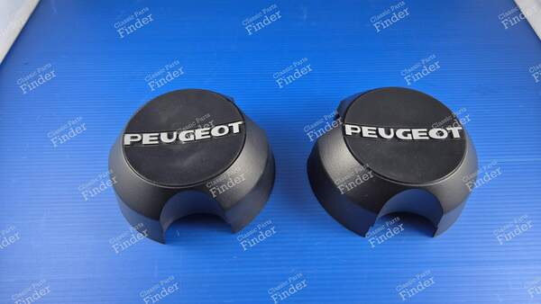 Jeu de 2 caches centres de roue - Version coupé - PEUGEOT 104 / 104 Z - 541572- 0