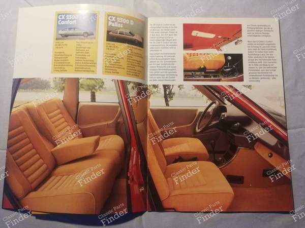 Citroën CX Diesel 2500 brochure - CITROËN CX - 2