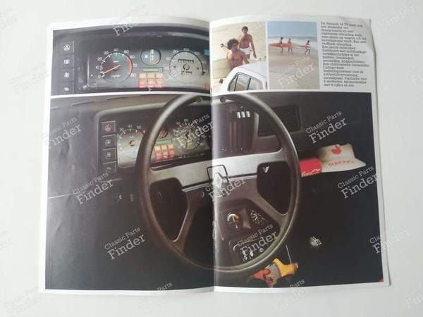 Dépliant version TS - RENAULT 14 (R14) - 28.124.18- 1