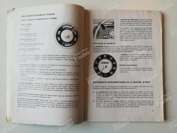 Wartungshandbuch - OPEL Rekord (C) / Commodore (A) - 8938247-16-6-68- 2