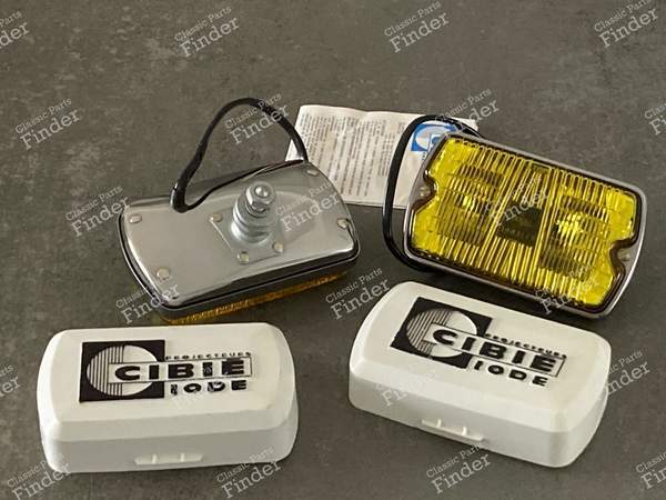 Cibié Jod 35 Nebelscheinwerfer für Renault, Peugeot, Simca, Citroën... - SIMCA 1300 / 1500 / 1301 / 1501 - 35 SAE  F2- 3