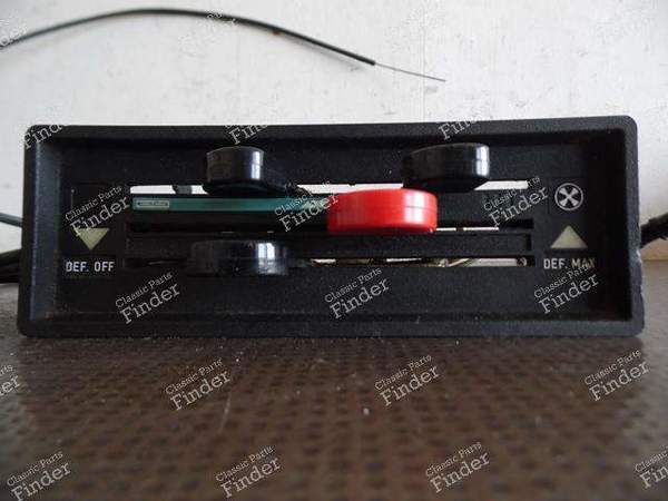 PLATINE COMMANDE CHAUFFAGE - PORSCHE 911 / 912 E (G Modell) - 91161311105 / 91161311110- 0