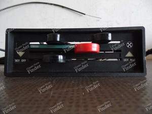 PLATINE COMMANDE CHAUFFAGE - PORSCHE 911 / 912 E (G Modell)