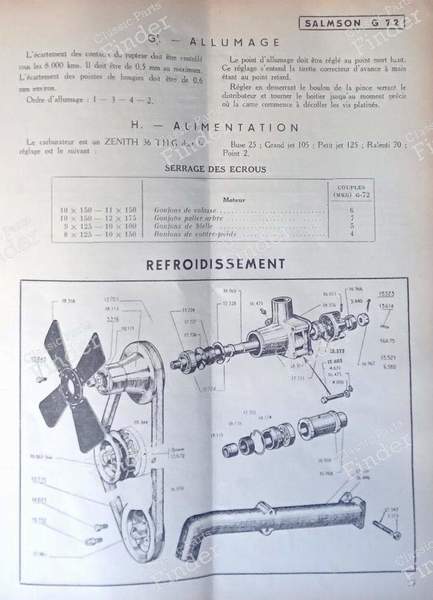 SERVICE 1952 technical review - SALMSON Randonnée - 02/1952- 3