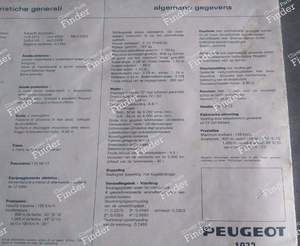 Oldtimer-Werbung - 104 Limousine - PEUGEOT 104 / 104 Z - thumb-2