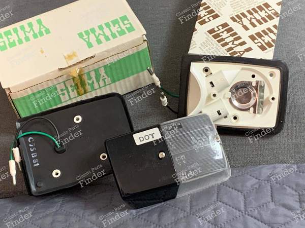 Backup and plate lights - RENAULT 5 / 7 (R5 / Siete) - 40300- 2