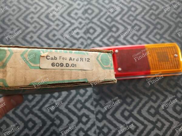 Rechte Rückleuchtenabdeckung - RENAULT 12 / Virage (R12) - 609D.01- 5
