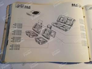 Spare parts catalog for R15 TL and TS - RENAULT 15 / 17 (R15 - R17) - P.R. 960 / 7701432017- thumb-4